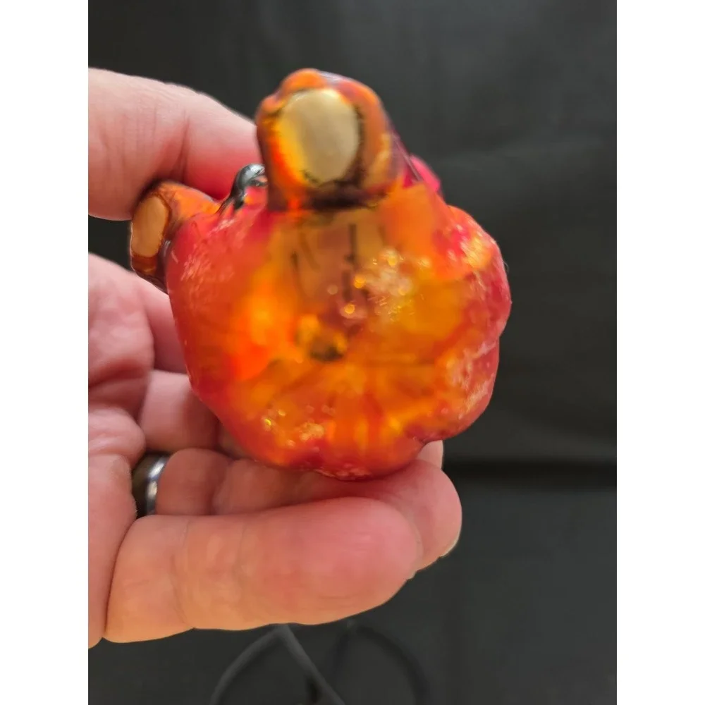 1999 Christopher Radko You Little Devil Bear Halloween GlassOrnament 5
